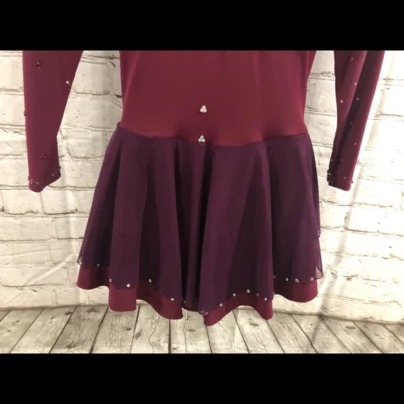 ❤️‍🔥Custom/Skating Dress❤️‍🔥EUC❤️‍🔥Measurements In Pics❤️‍🔥 - Picture 7 of 16